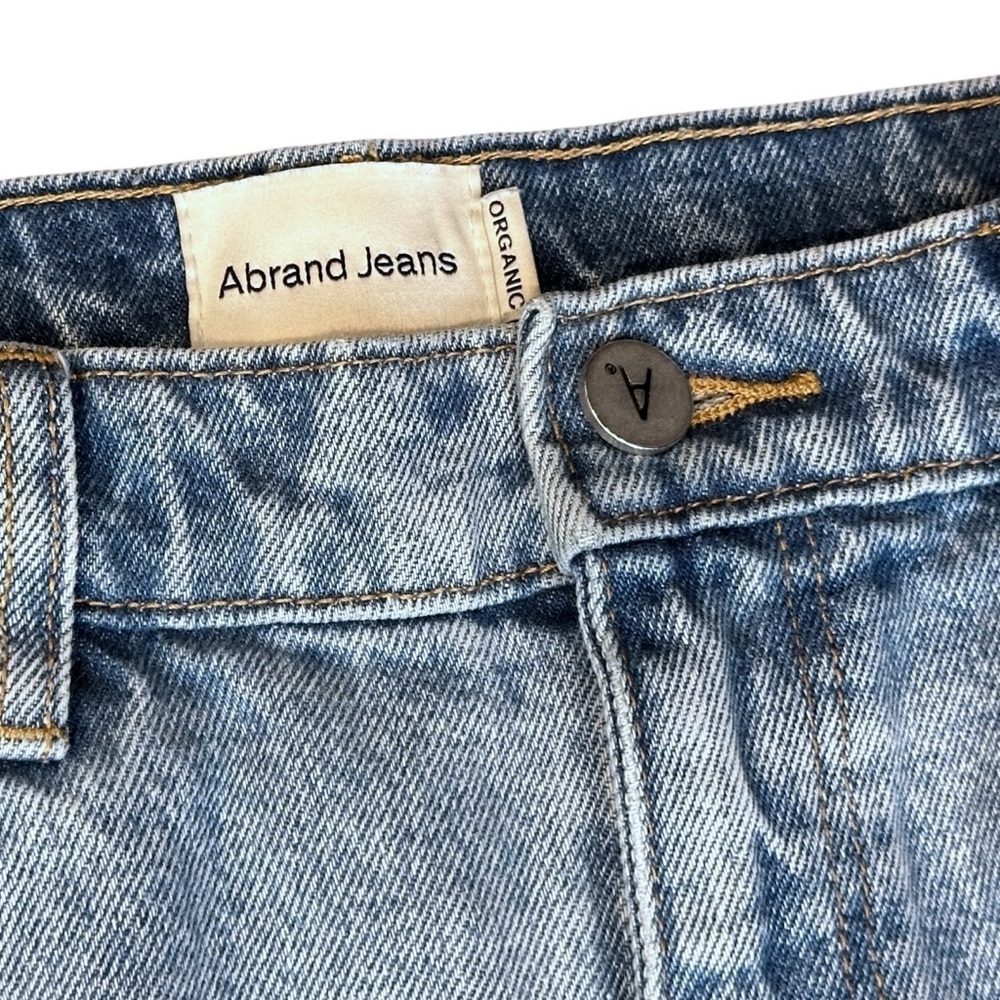 Abrand A Slouch Jean Ariane Organic Denim in Vintage Blue Women’s 26 72805 $109 - Picture 7 of 9